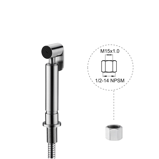 Penyemprot W/ 1/2" Penyangga & Selang & Konektor (M15*1.0*1/2")