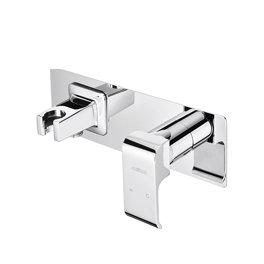 Hand Shower Holder & Handle & Faceplate Untuk Mixer Shower Tersembunyi
