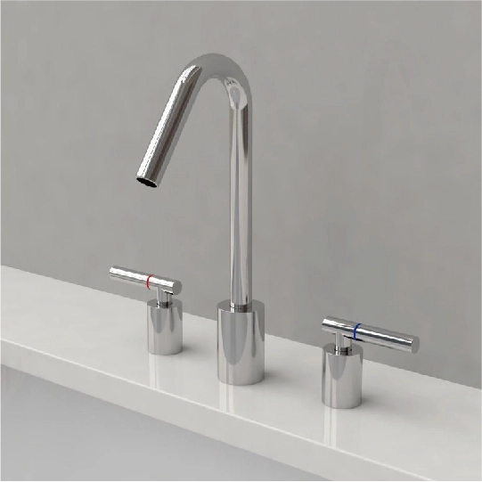 Faucet Baskom Dua Pegangan